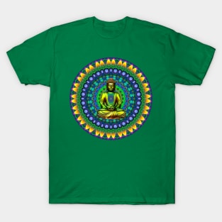 Mandala Magic - Daily Focus 1.12.2016 Buddha T-Shirt
